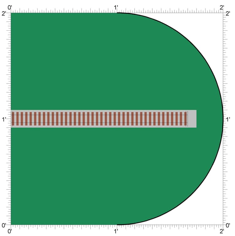 An artist rendering of a possible end module.